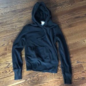 NWT jcp Arizona brand black hooded fleece